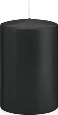 Produktbild von Stumpenkerzen Schwarz Ø 38 x 60 mm, 24 Stück