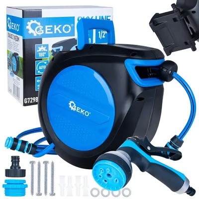 Obrázek produktu pro GEKO Automatický naviják s hadicí 1/2" 20 m SKY-LINE G72980