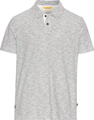 Produktbild von Meliertes Kurzarm Poloshirt aus Baumwolle