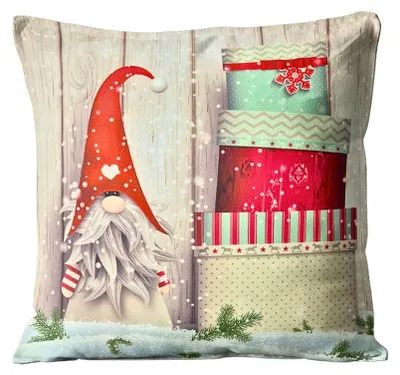 Produktbild von Piruu Dekorative Kissenhülle Weihnachten 45x45 cm