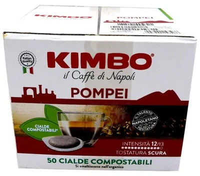 Produktbild von Kimbo POMPEI 44mm ESE Pads 50 Stück a 7,3g