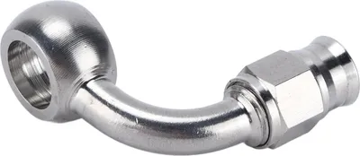 Produktbild von AN-3 Banjo Eye Bremsschlauchanschluss Edelstahl 90° Adapter Automobilzubehör