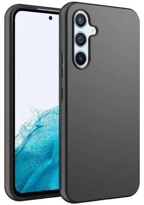Obrázok produktu pre Pre Samsung Galaxy A34 5G Silikónová ochrana Čierne puzdro na mobilný telefón Puzdro Kryt Puzdro Krytka
