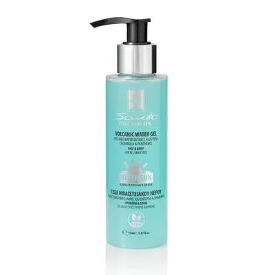 Produktbild von Santo Volcano Vulkanwasser Gel 100 ml – After Sun & Feuchtigkeitspflege
