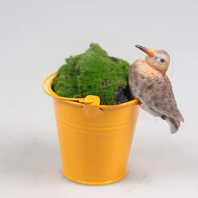Produktbild von Topfaufhänger Grutto mit dekorativem Vogel-Motiv aus nachhaltigen Materialien