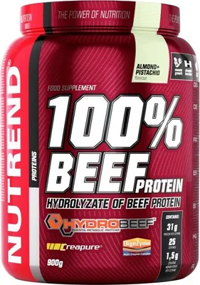 Imagen del producto de 100% proteína de carne de res - 900 g, sabor chocolate y nueces