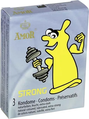 Zdjęcie produktu dla Amor Strong Kondome 3 Stk.