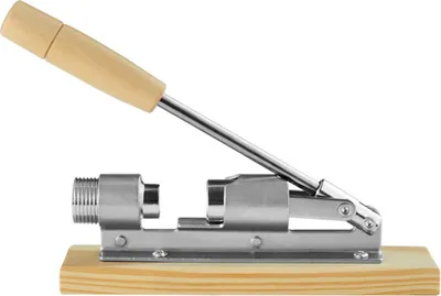 Produktbild von Nussknacker Edelstahl Mit Holzgriff, 1 Stück, Komfortabler Ergonomischer Griff, Für Walnüsse Kastanien Mandeln