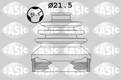 Produktbild von SASIC Faltenbalgsatz Antriebswelle Vorne für RENAULT Clio III Schrägheck (BR0/1, CR0/1) 1904015