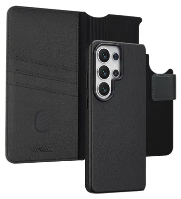 Productafbeelding van Accezz Leather Bookcase 2-in-1 met MagSafe voor de Samsung Galaxy S26 Ultra - Onyx Black
