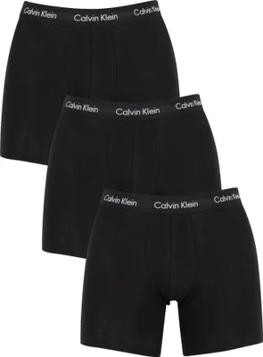 Produktbild von Calvin Klein Herren 3er-Pack aus Baumwoll-Stretch-Boxershorts, Schwarz M