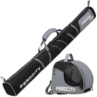 Productafbeelding van Skitas - Skischoenentas - Codura 600hd - Voor 1 paar skistokken - 180 cm