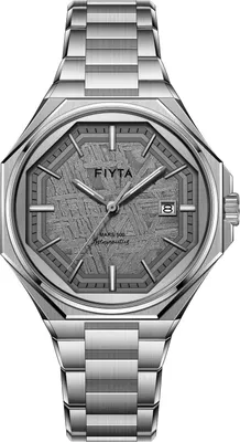 Produktbild von Fiyta Uhr GA880007.WHW silber