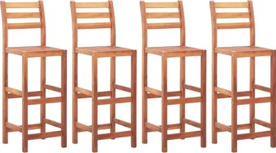 Produktbild von Barhocker 4 Stk. Massivholz Akazie