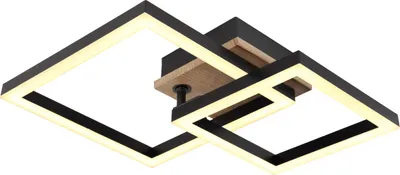 Obrázek produktu pro Globo Lighting stropní svítidlo kovové černé matné, LED