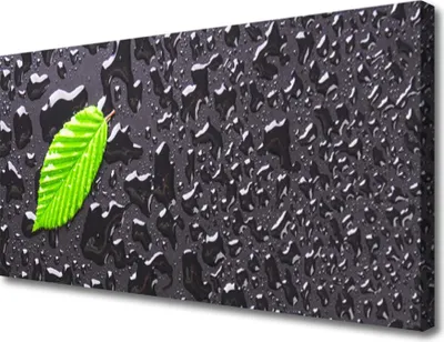 Produktbild von Tulup Leinwand-Bilder 100x50 Wandbild Canvas Kunstdruck Blatt Kunst