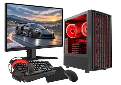 Image de VIST PC Gaming Ryzen 7 8700F - RAM 32Go - RTX 5060 - SSD 1To M.2 - WIFI - LCD 24 - W11