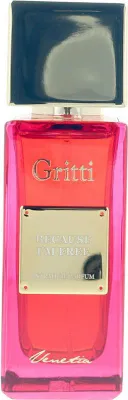 A product shot of a perfume bottle.