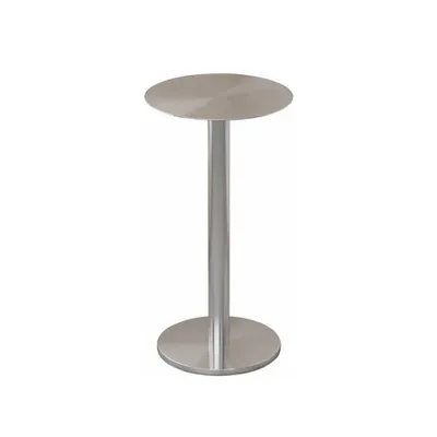 Produktbild von Gastronomiemöbel Edelstahl Bar Cafe Gewerblicher Tisch Bistrotisch runder Tisch 40x75cm【BXG-BY40】