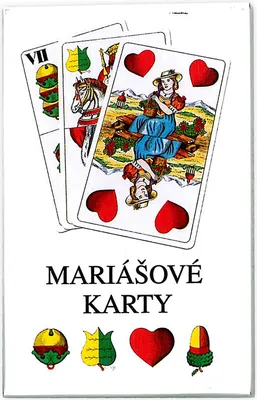 Obrázok produktu pre Karty mariášové dvojhlavé v papierovej krabičke