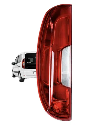Image de Feu arrière gauche pour Fiat Doblo 2015-2019, hayon vertical sans support de lampe, homologation E 52044718