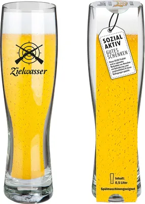 Produktbild von Gilde Weizenbierglas "Zielwasser" 52978