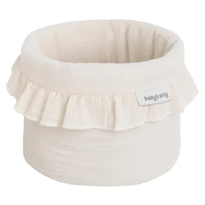 Obrázek produktu pro Baby's Only Calm, Úložný koš, Béžová, Kulatý, Bavlna, Jednobarevný, Vnitřní