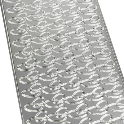 Produktbild von Dekorative Aufkleber SINGLE RINGS klein silber
