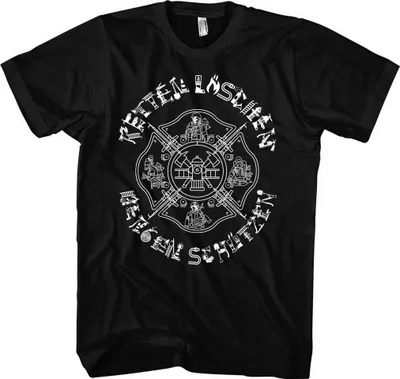 Produktbild von Feuerwehr T-Shirt | Held Freiwillige FFW Firefighter | M18 – S / Schwarz
