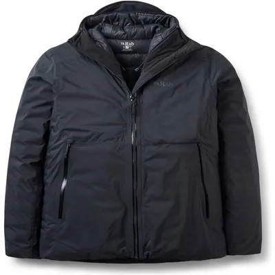 Produktbild von Rab Herren Outdoorjacke Microlight Shield Jacket Schwarz L