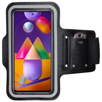 Obrázek produktu pro Sportovní náramek na ruku pro Samsung Galaxy M31s sportovní fitness kryt na ruku pro mobilní telefon kryt na běhání