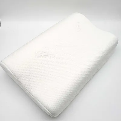 Produktbild von TEMPUR 120233, 50 x 31 cm, Rechteckig, Weiß, Polyester, 60 °C