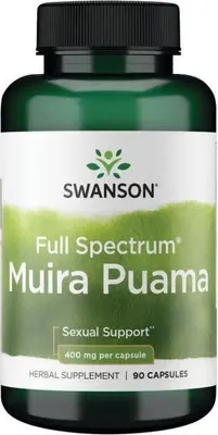 Produktbild von Muira Puama 400 mg 90 Kapseln Swanson Health Products