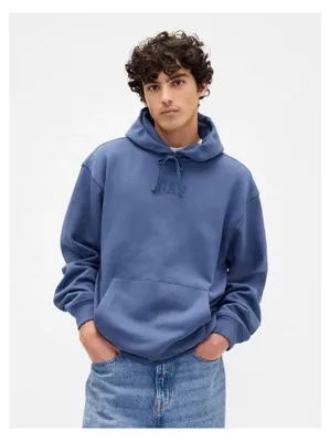 Produktbild von Herren-Sweatshirt GAP OVERSIZED HOODIE PULLOVER 871808-01 BLAUE SPUR Größe: M