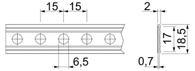 Produktbild von OBO Bettermann Vertr Montageband bandverzinkt MZ024 PE II 19 (1475904)