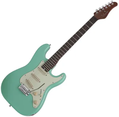 Image de Guitare électrique Schecter Nick Johnston Atomic Green
