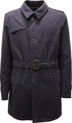 Produktbild von 8791AC HERNO RAIN COLLECTION blauer Regenmantel Herrenjacke