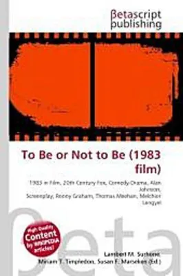 Produktbild von To Be or Not to Be (1983 film)