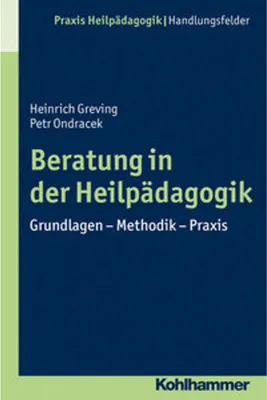Produktbild von Beratung in der Heilpädagogik