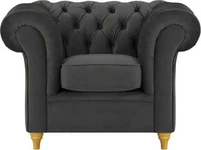 Image de Fauteuil Chesterfield-Velluto 20-like oak