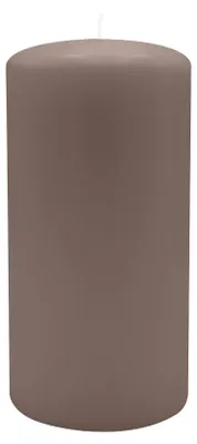 Produktbild von Flachkopf-Stumpenkerzen Mocca 150 x Ø 80 mm, 4 Stück