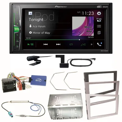 Produktbild von Pioneer DMH-A3300DAB Bluetooth Einbauset für Opel Signum Corsa C Tigra Twintop
