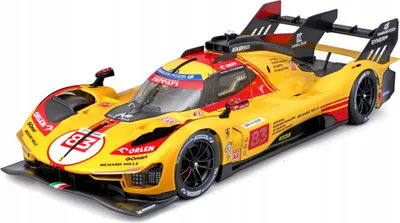 Zdjęcie produktu dla Bburago 18-16313 Ferrari 499P LMH #83 Modellauto 1:18 Le Mans 2024 Sammlermodell