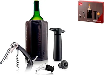 Immagine prodotto di Set regalo vino da 5 pezzi Vacu vin 3890260