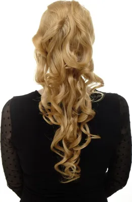 Produktbild von WIG ME UP Zopf, lockig, Gummizug, Blond-Mix WK03-611B