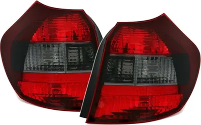 Zdjęcie produktu dla Światła tylne czerwone / czarne LEWE + PRAWE do BMW serii 1 E81 E87 od