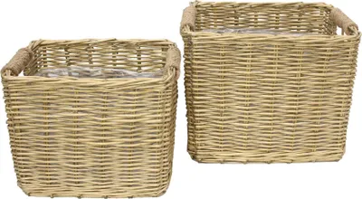 Obrázek produktu pro Proutěné koše, sada 2 ks