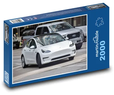 Produktbild von martinpuzzle - Puzzle 2000 Teile - Ein elektrisches Auto.