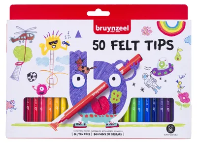 Image de Feutres Bruynzeel 50 couleurs