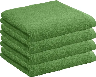 Produktbild von REDBEST Duschtuch Oceanside" 4er-Pack grün 70x140 cm"